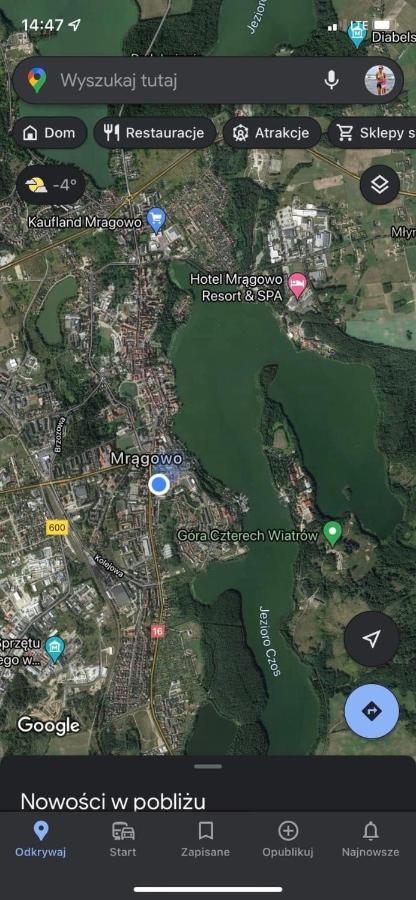 Apartament Czos 姆拉哥沃 外观 照片