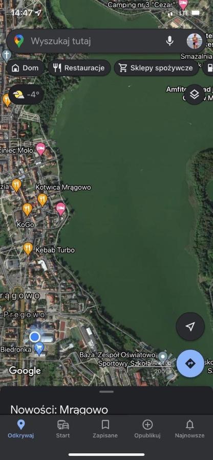 Apartament Czos 姆拉哥沃 外观 照片